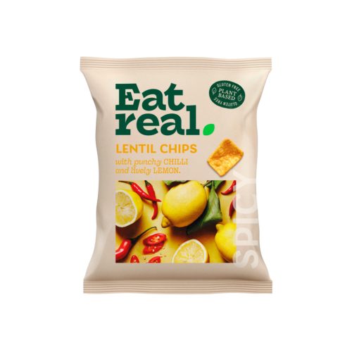 Eat Real lencse chips chilis citromos 40 g