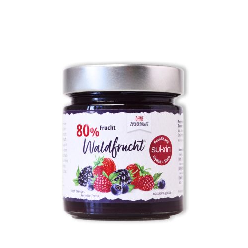 Sukrin lekvár erdei gyümölcs 225 g