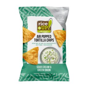 Rice Up tortilla chips hagymás tejfölös ízű 60 g