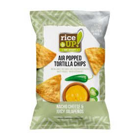 Rice Up tortilla chips nacho sajt és jalapeno ízű 60 g