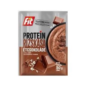 Fit protein rizskása étcsokoládés, kollagénnel 50 g