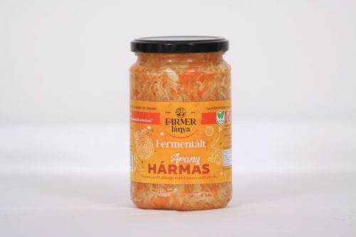Farmer Lánya fermentált arany hármas (káposzta, répa és vöröshagyma) 720 ml