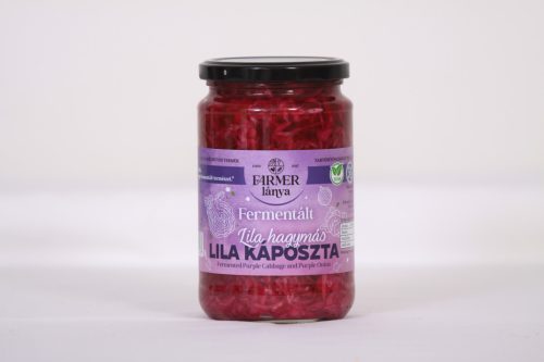 Farmer Lánya fermentált lilahagymás lilakáposzta 720 ml
