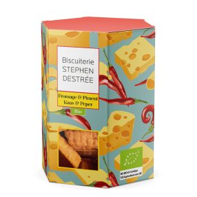 Biscuiterie Destrée sajtos-chilis belga vajas keksz 100 g