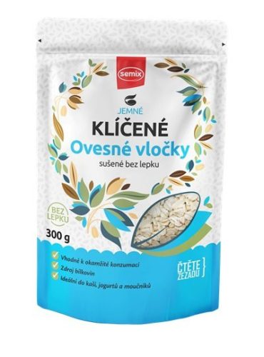 Semix csíráztatott zabpehely, szárított 300 g