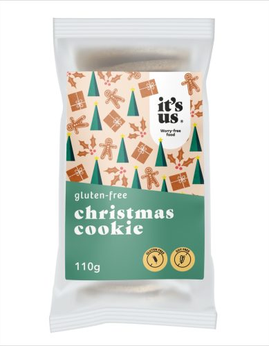 It's us gluténmentes karácsonyi keksz 110 g