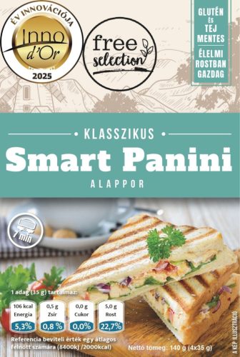 Free selection klasszikus smart panini alappor 4x35g 140 g