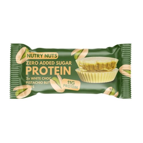 Nutry nuts protein pisztáciavajas csokikorong fehércsokis 42 g