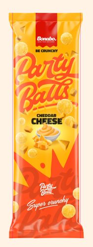 Bonabo party xxl cheddar ízű snack 300 g