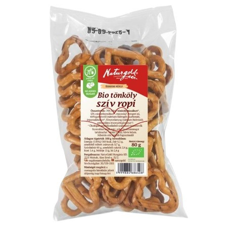 Naturgold bio tönköly szív ropi 80 g
