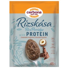 Cerbona rizskása csokis-mogyorós proteinnel 45 g