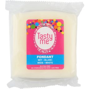 Tasty Me gluténmentes fondant fehér 200 g