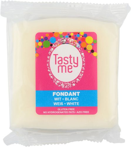 Tasty Me gluténmentes fondant fehér 200 g