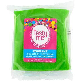   Tasty Me glutén- és laktózmentes fondant fényes zöld 200 g