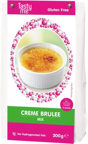 Tasty Me gluténmentes creme brulee mix 200 g