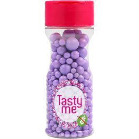   Tasty Me gluténmentes cukorgyöngy tortadekor mix viola 70 g