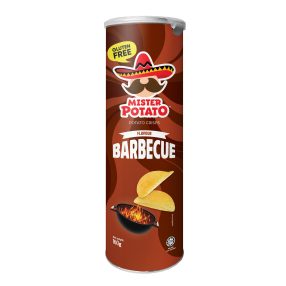 Mister Potato gluténmentes chips bbq 160 g