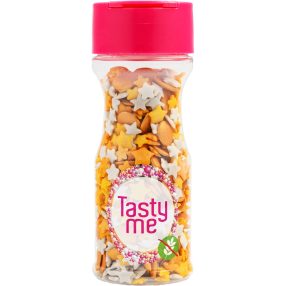   Tasty Me gluténmentes cukor tortadekor mix arany-ezüst 50 g