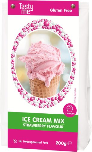 Tasty Me gluténmentes fagyi mix eper 200 g