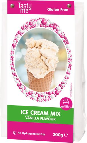 Tasty Me gluténmentes fagyi mix vanília 200 g