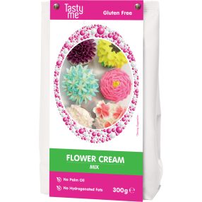   Tasty Me gluténmentes flower cream – tortakrém, díszítőkrém mix 300 g
