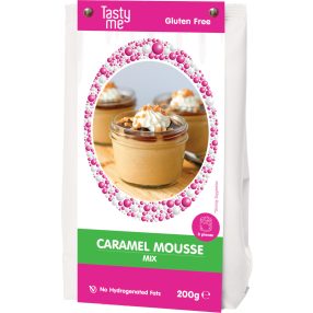 Tasty Me gluténmentes karamell mousse desszert mix 200 g