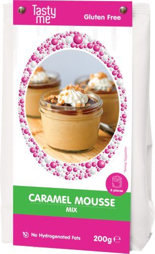 Tasty Me gluténmentes karamell mousse desszert mix 200 g