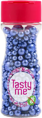 Tasty Me gluténmentes metallic pearls tortadekor mix orgona 75 g