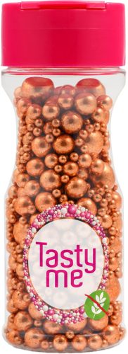 Tasty Me gluténmentes metallic pearls tortadekor mix réz 75 g
