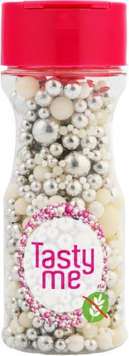 Tasty Me gluténmentes tortadekor mix silver linings 80 g