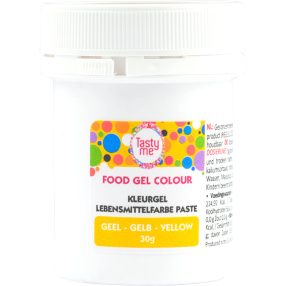 Tasty Me gluténmentes ételfesték gél sárga 30 g