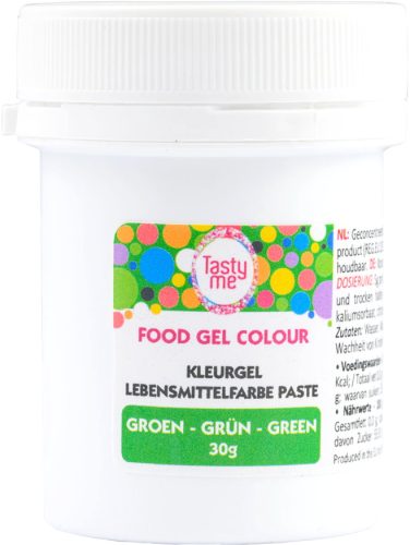 Tasty Me gluténmentes ételfesték gél zöld 30 g