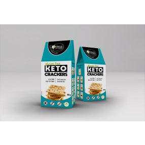 Primus gluténmentes vegán keto crackers keksz 80 g