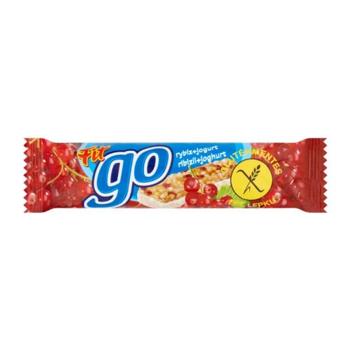Fit go gluténmentes müzliszelet ribizli-joghurt 23 g