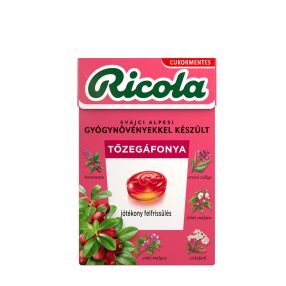 Ricola cukorka tőzegáfonya 40 g