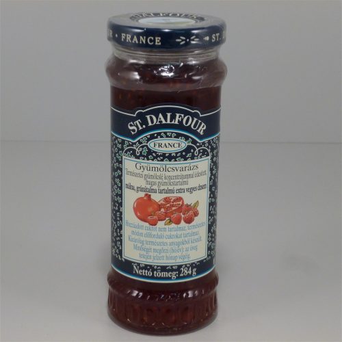St.Dalfour lekvár málna és gránátalma 284 g