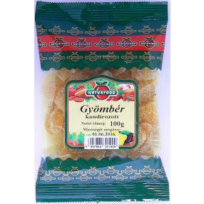 Naturfood kandírozott gyömbér 100 g
