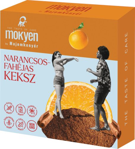 Majomkenyér narancsos-fahéjas keksz 50 g