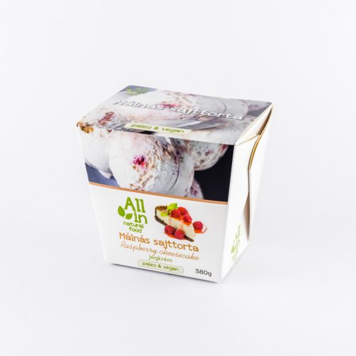 All in jégkrém málna&keksz 380 g