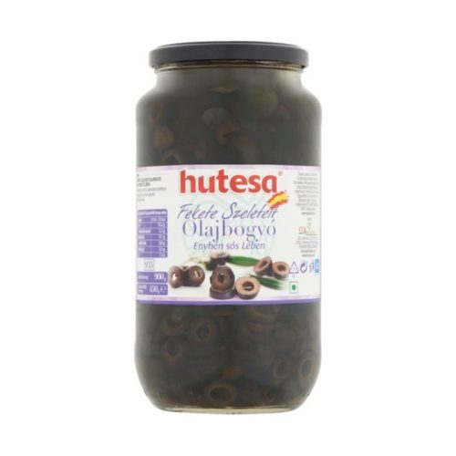 Hutesa fekete szeletelt olajbogyó 935 ml