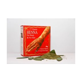 Classic Henna haj és testfesték por 50 g