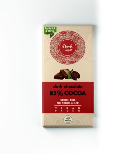 Health Market Dark Delight Étcsokoládé 80g