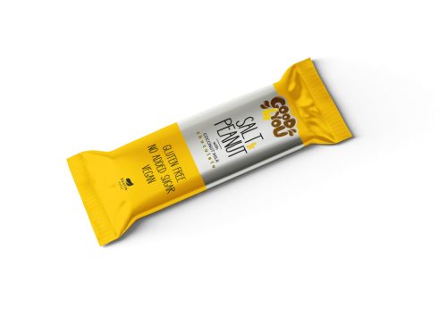 Health Market Good4You Sós Földimogyorós szelet kókusztejes csokoládéval 25 g