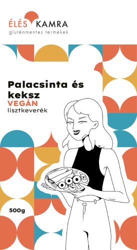 Éléskamra vegan palacsinta és keksz lisztkeverék gluténmentes 500 g