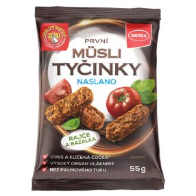   Semix gluténmentes müzli snackek paradicsom-bazsalikom 55 g