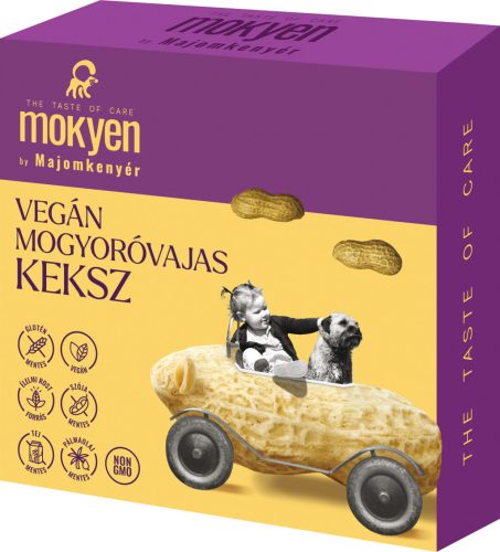 Majomkenyér mogyoróvajas vegán keksz 50 g