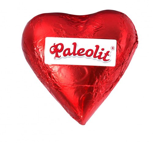 Paleolit csokiszív üreges figura 30 g