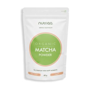 Nutriqa organic matcha tea por 60 g