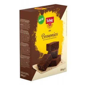 Schär gluténmentes brownie alappor 350 g