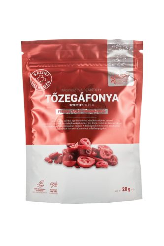 Bálint csemegék fagyasztva szárított tőzegáfonya szeletelt 20 g
